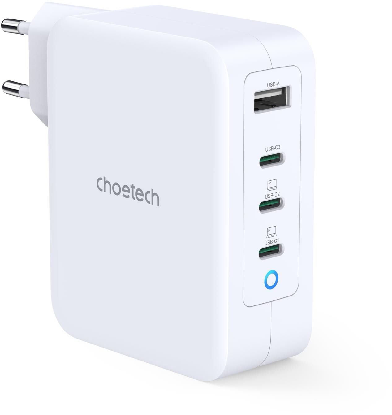 Choetech 1A+3C 130W Output Charger