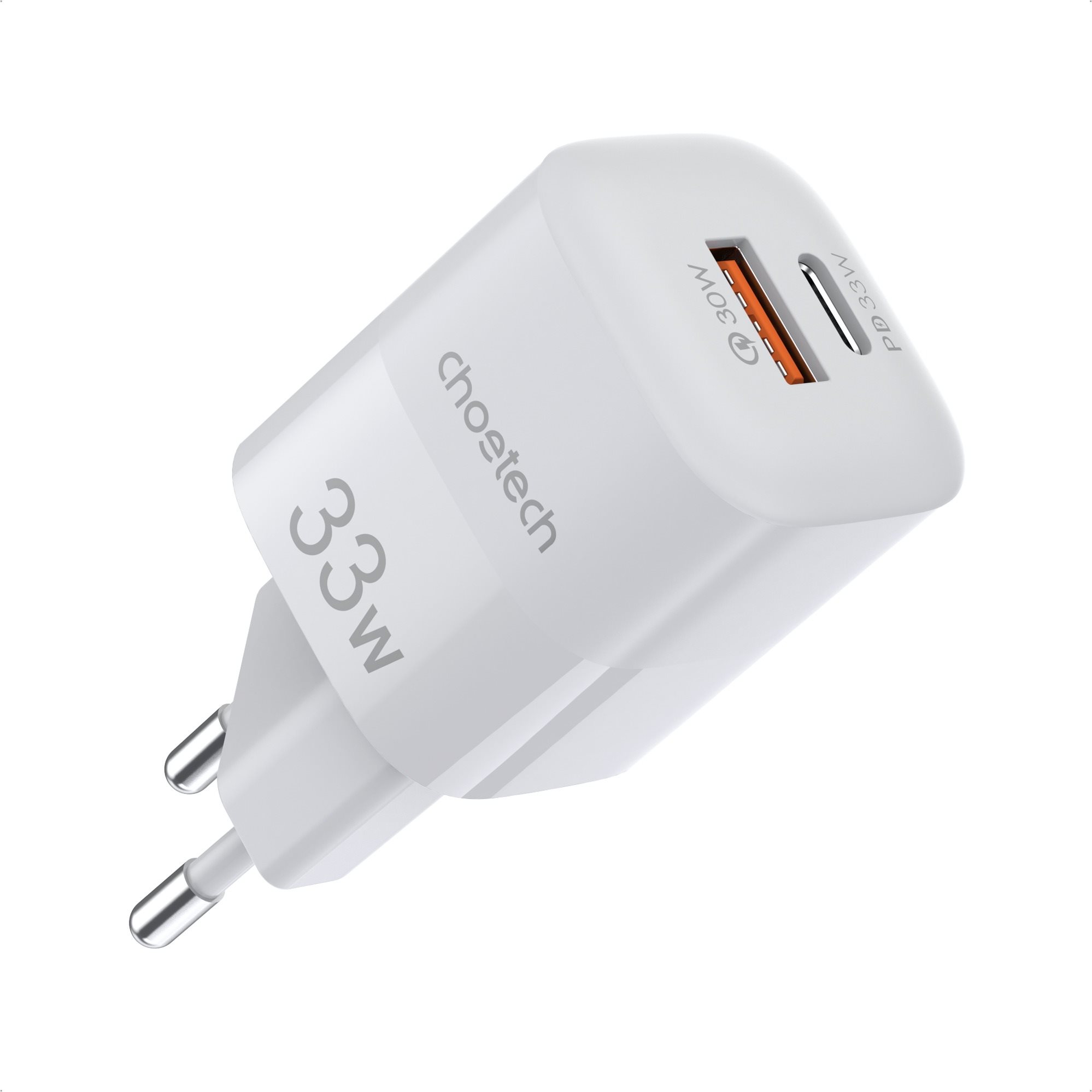 ChoeTech PD33w A+C Wall Charger - White