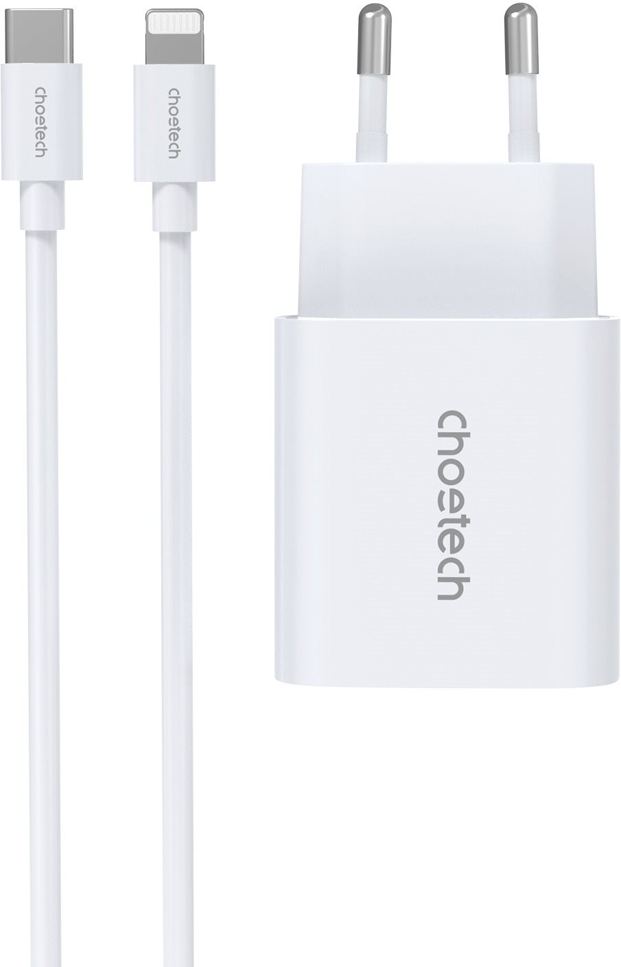 Choetech PD20W Type-C Wall Charger + MFi USB-C to Lightning Cable