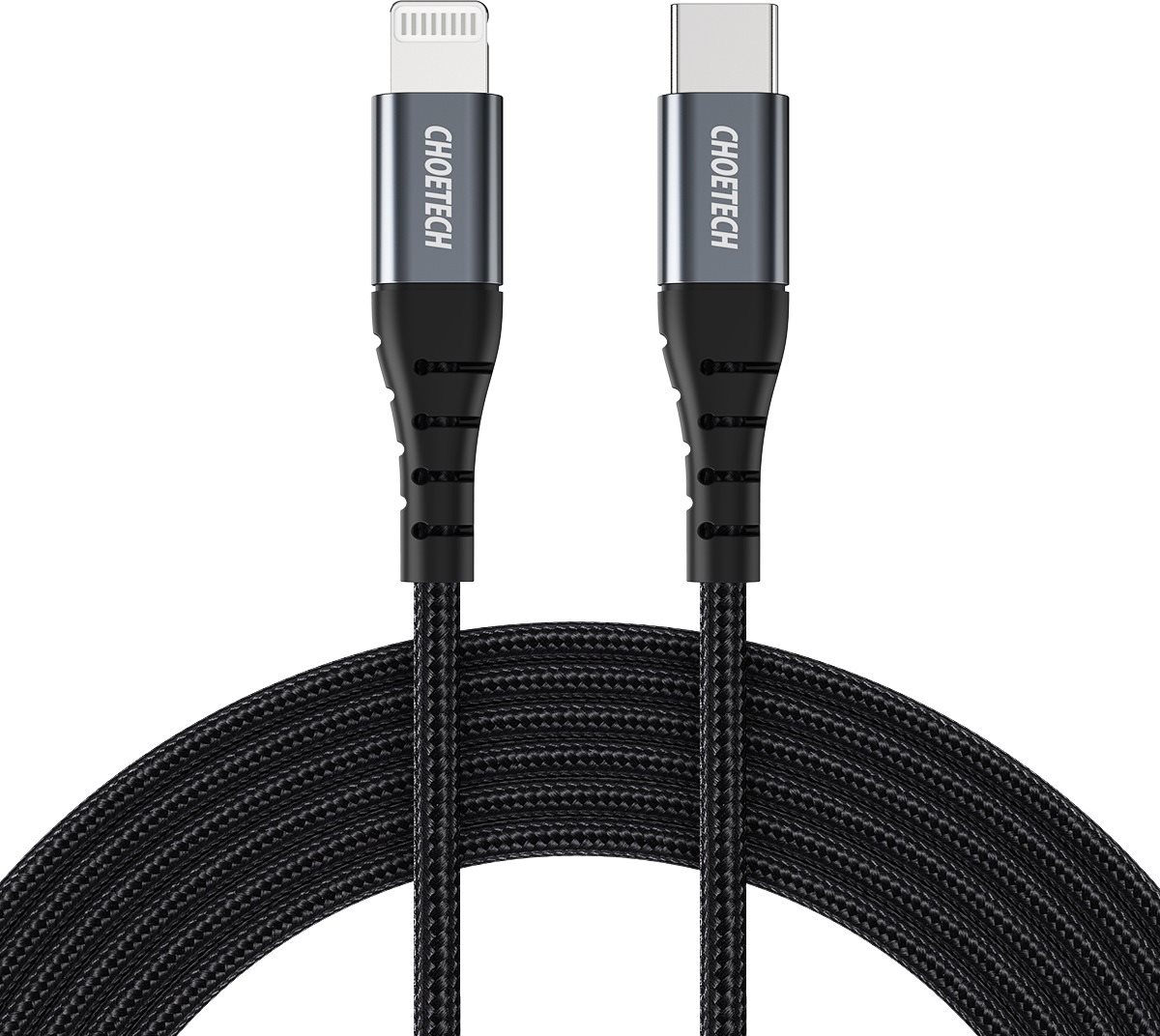 ChoeTech MFI CertIfied Type-c to Lightning 2m braid cable