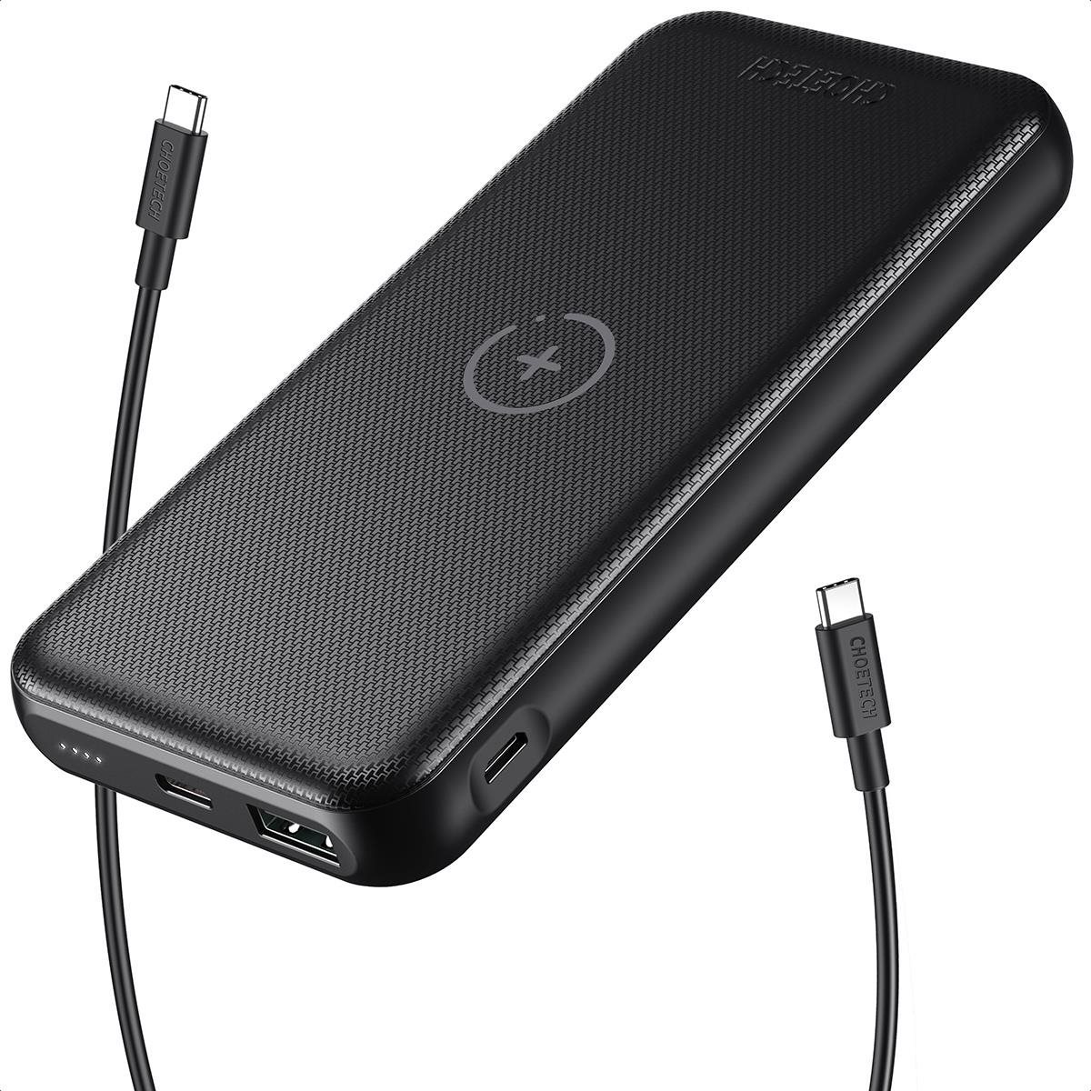 Choetech 10000mAh PD18W Power Bank with 10W Wireless Charger