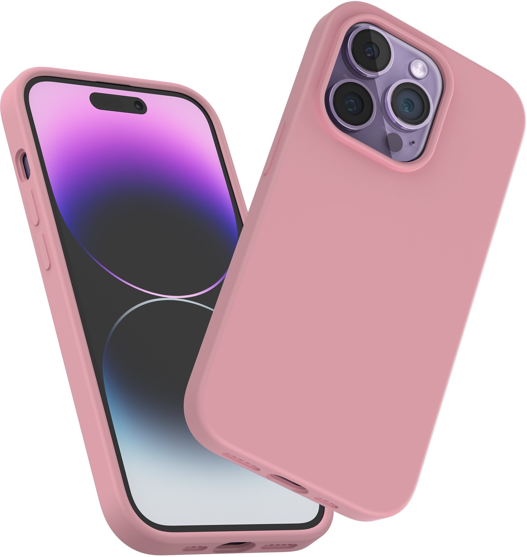 ChoeTech iPhone 14 Plus rózsaszín mágneses tok