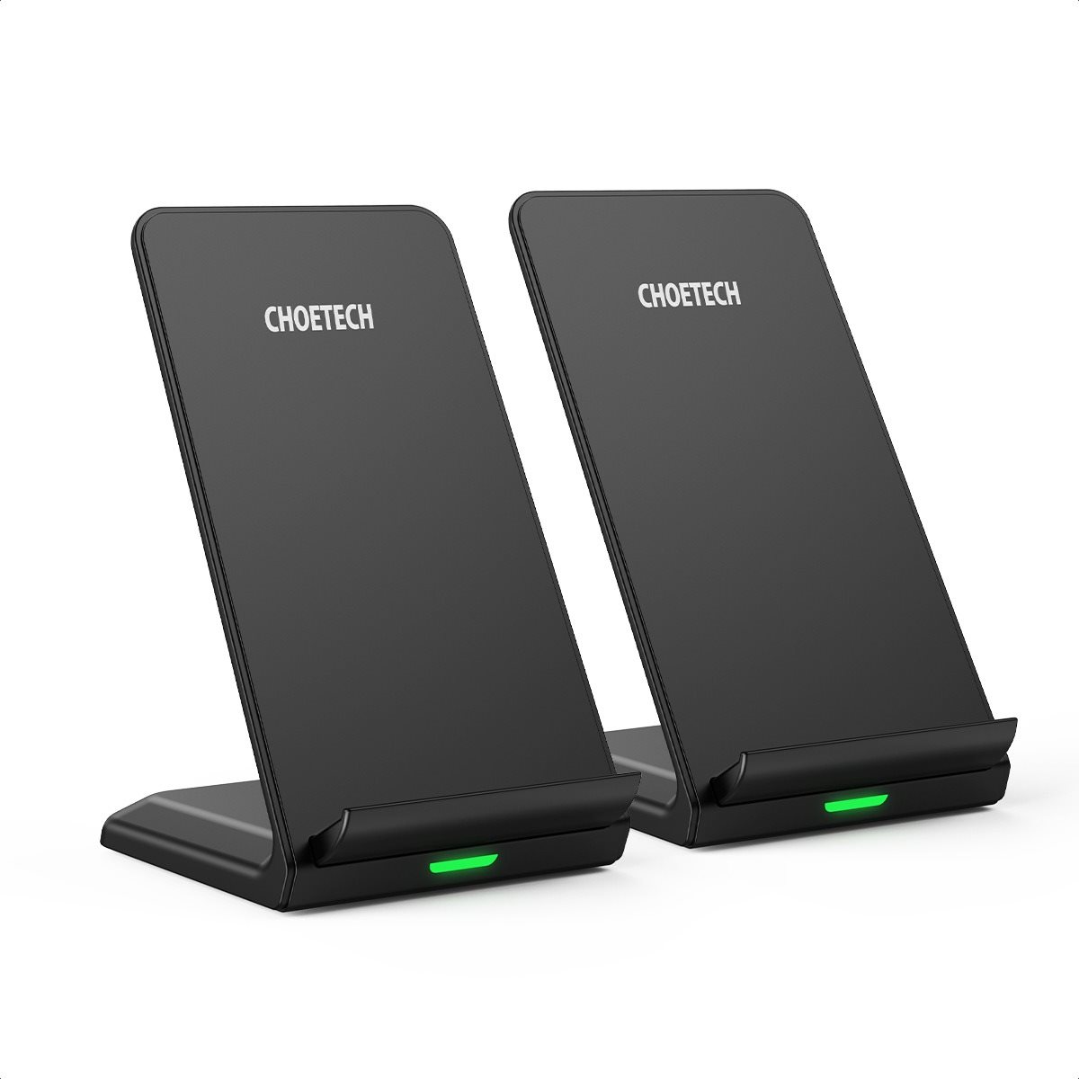 ChoeTech 10W 2-coils Wireless Charger Stand 2db