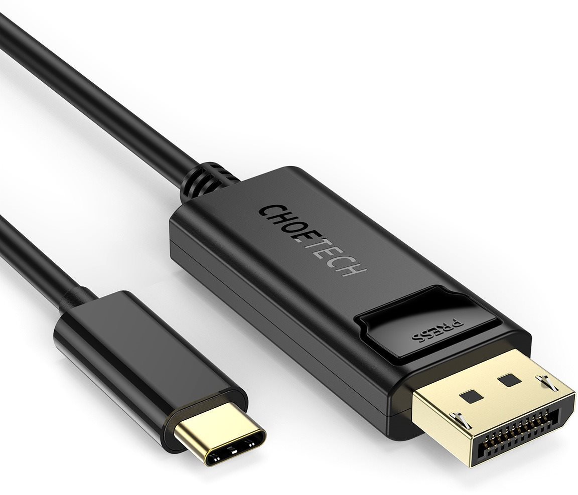 Choetech USB-C to DisplayPort 4K PVC 1.8m Cable