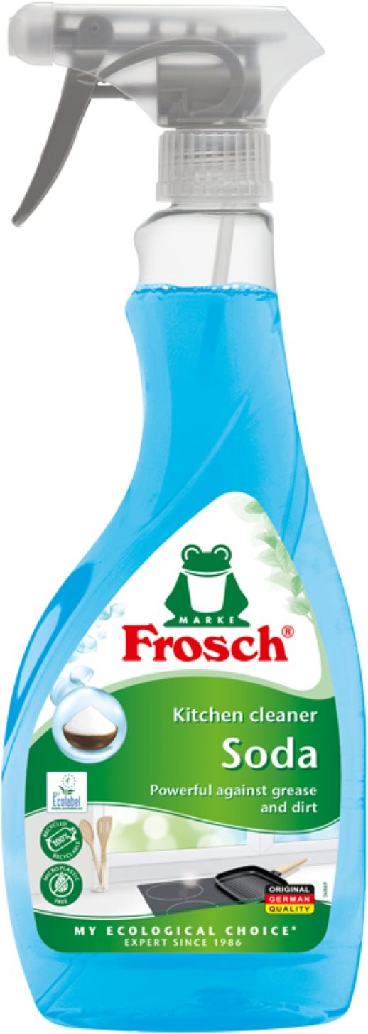 Környezetbarát tisztítószer Frosch EKO szórófejes tisztítószer 500 ml, szódával
