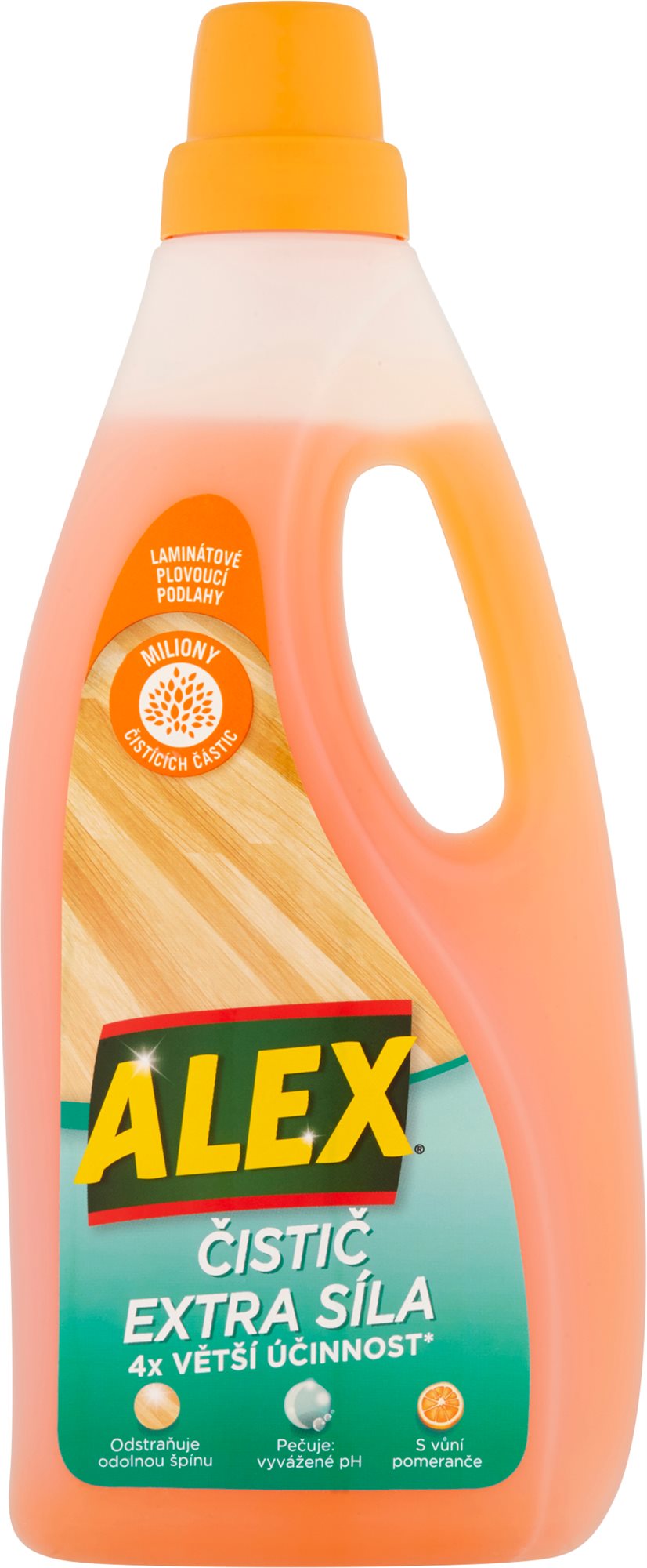 Padlótisztító ALEX tisztító és extra erősítő laminált padlóra 750 ml