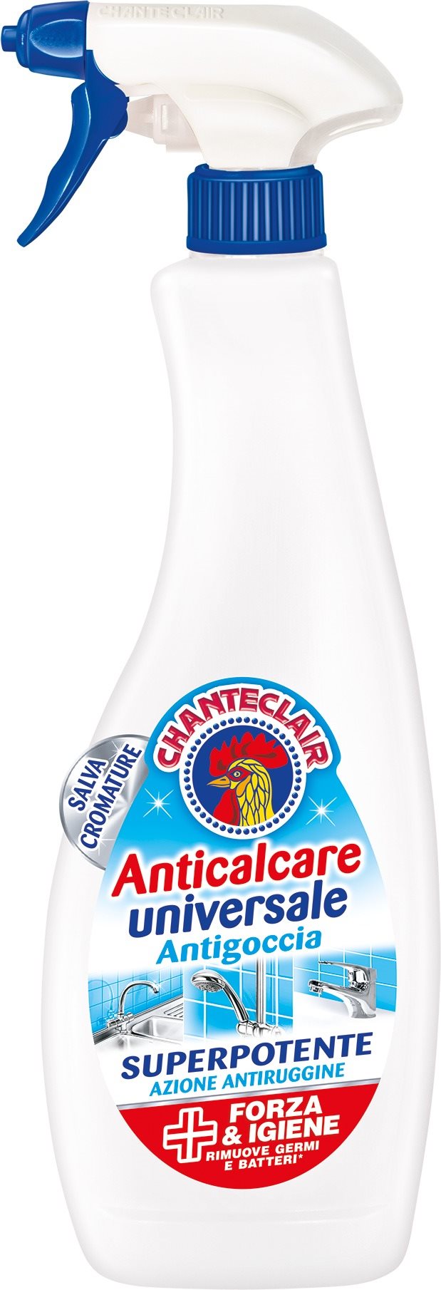 Tisztítószer CHANTE CLAIR Anticalcare Antigoccia Rozsda- és vízkőoldó tisztító 625 ml