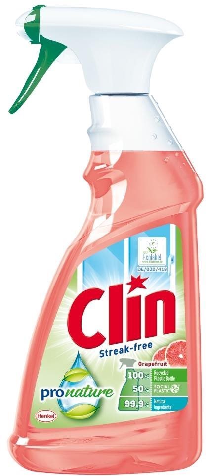 CLIN ProNature Grapefruit ablaktisztító 500 ml