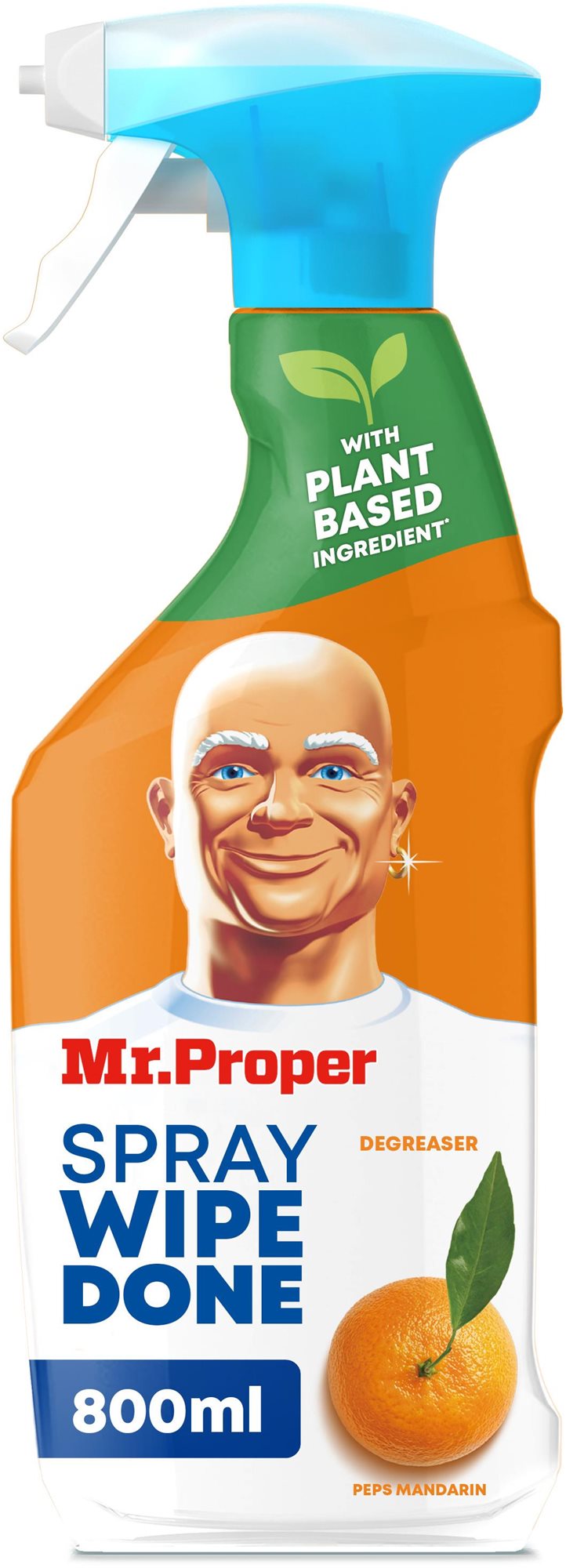 Konyhai tisztítószer MR. PROPER Spray Wipe Done Kitchen Mandarin 800 ml