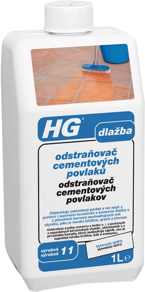 HG Odstraňovač cementových povlaků 1 l