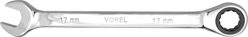 Vorel racsnis csavarkulcs 17 mm CrV