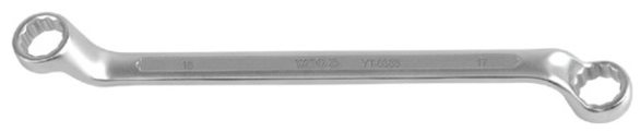 Csavarkulcs Yato Gyűrűs kulcs 16x17 mm, hajlított