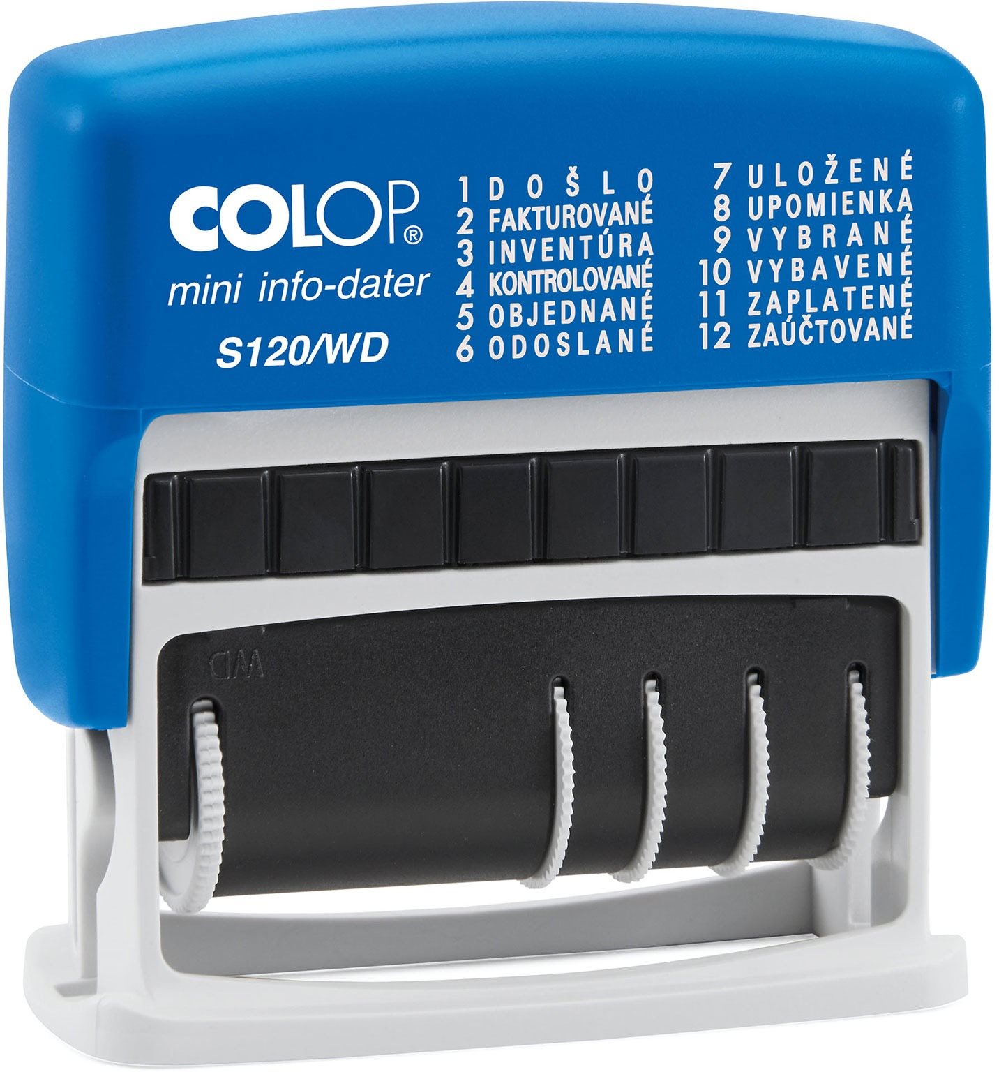 COLOP S 120/WD Mini-Info Dater, datumové razítko+text
