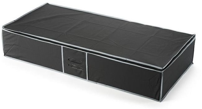 Compactor Ágy alatti ruhatároló doboz szövetből 90 x 45 x18 cm - fekete