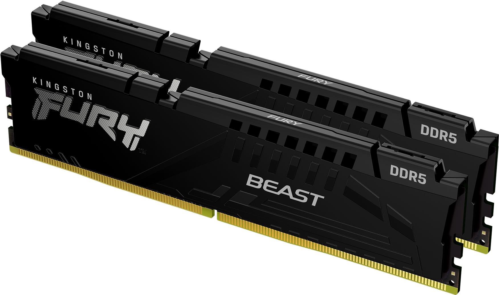 Kingston FURY 32GB KIT DDR5 6000MHz CL40 Beast Black