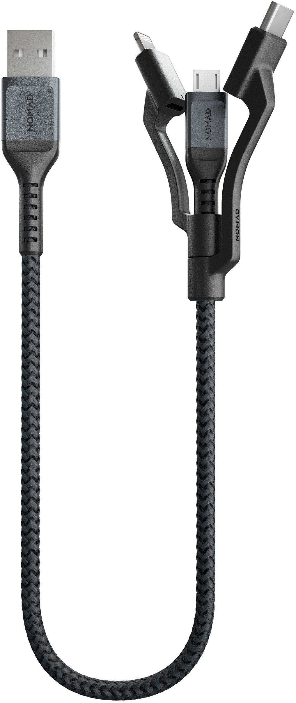 Adatkábel Nomad Kevlar USB-A Universal Cable 0.3m