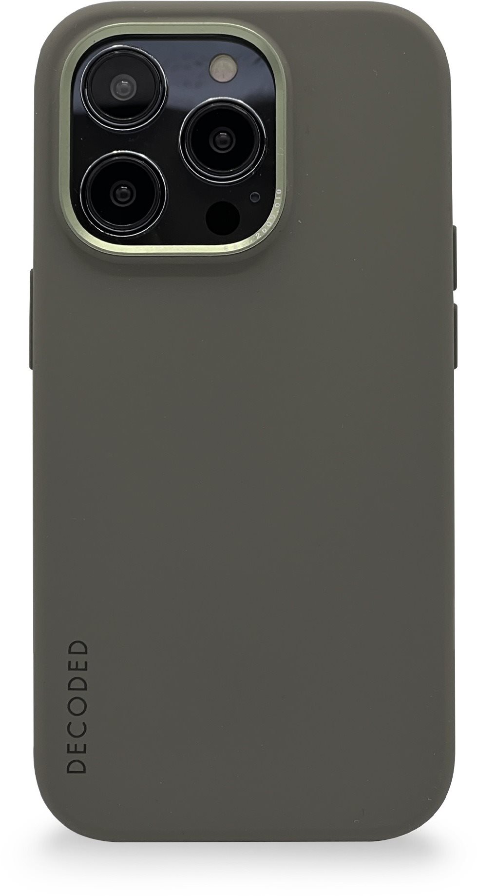 Decoded Silicone Backcover Olive iPhone 14 Pro