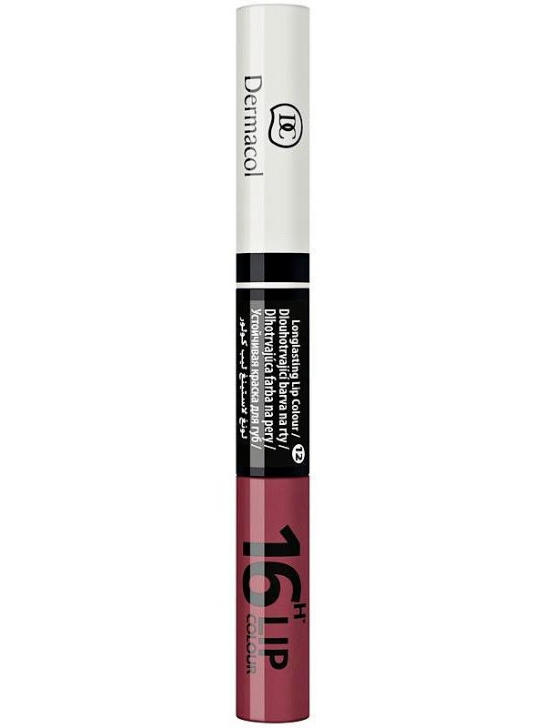 DERMACOL 16h Lip Colour 12-es 3 ml + 4,1 ml