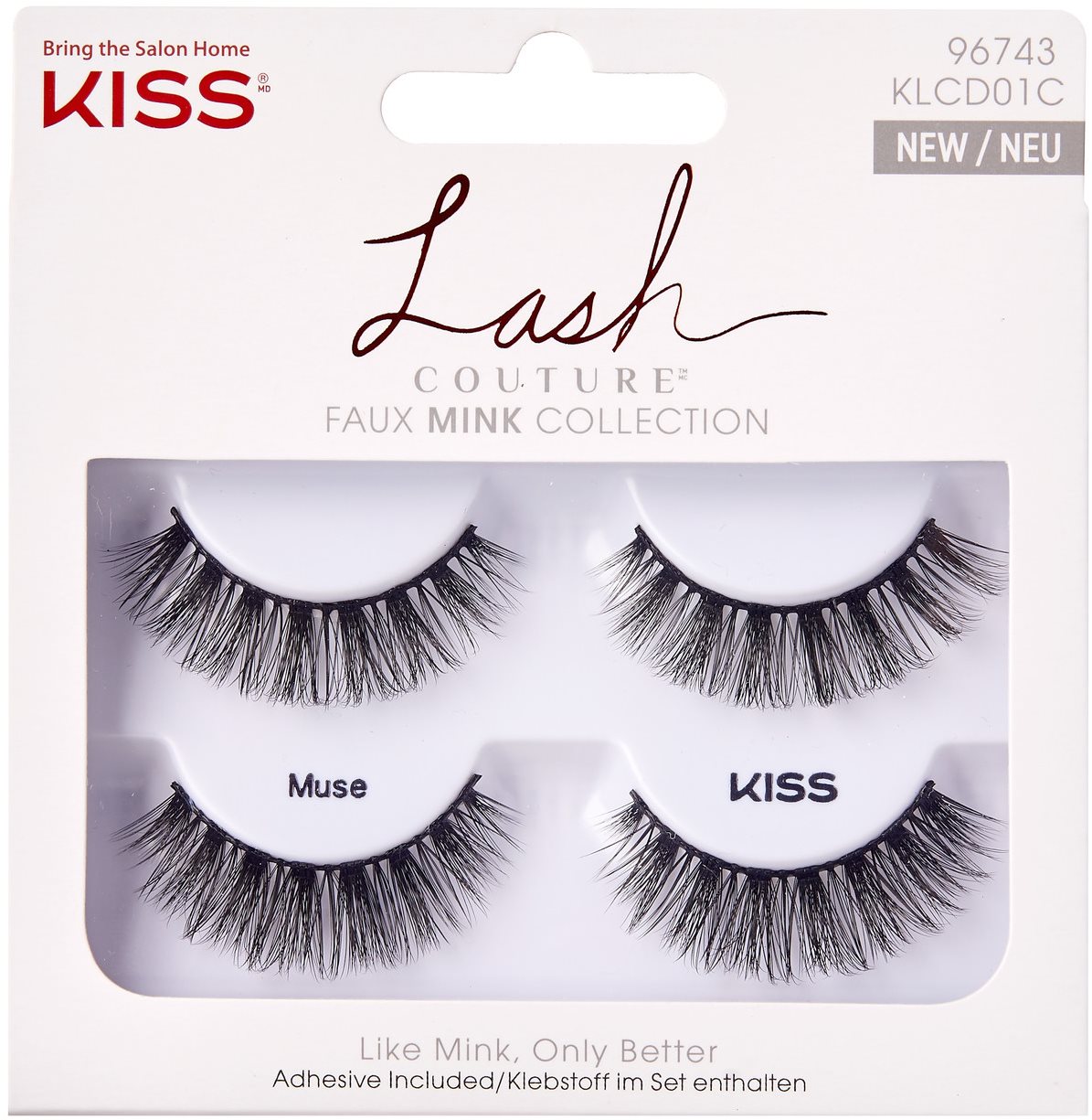 KISS Lash Couture Faux Mink Double 01
