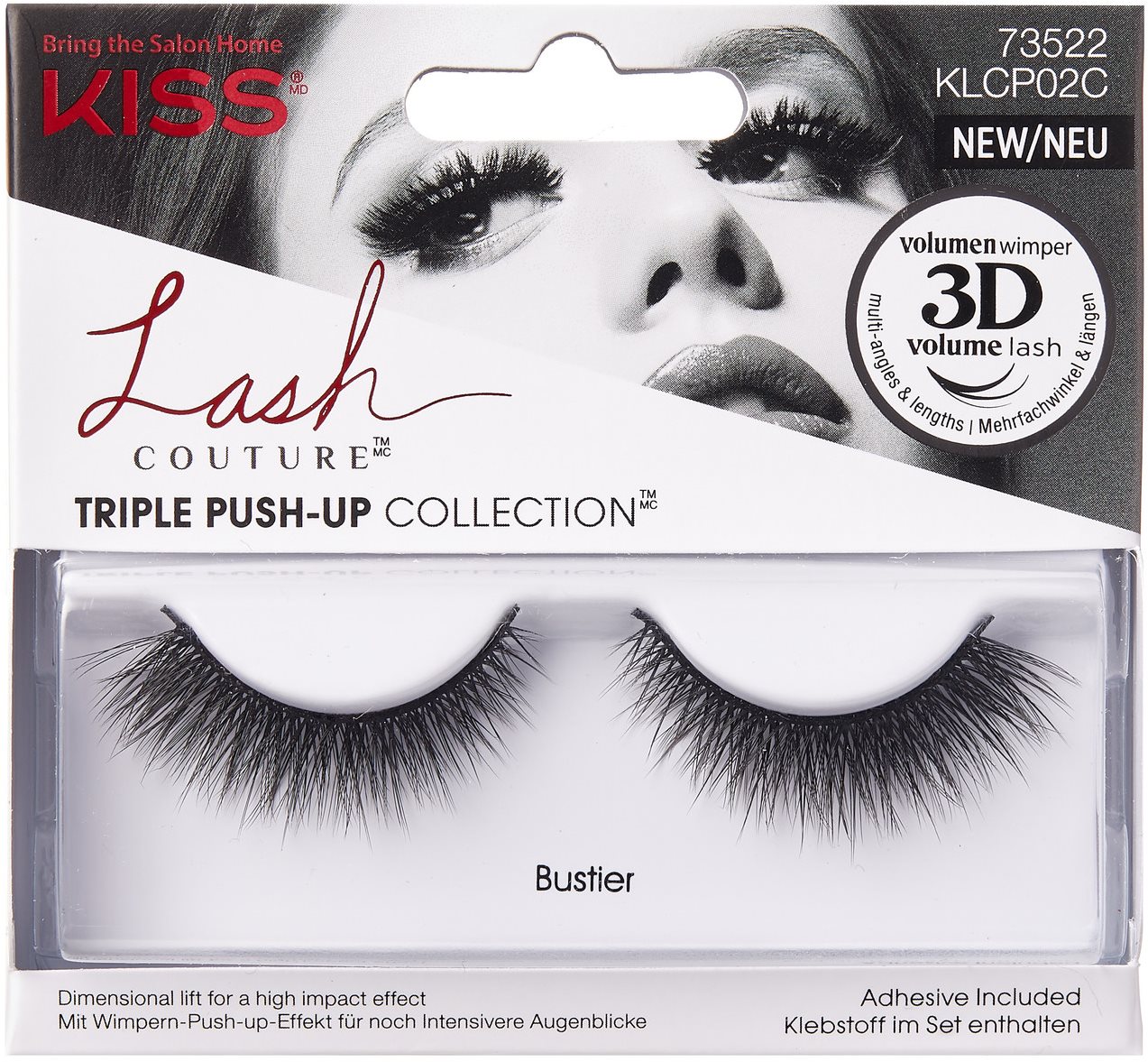 KISS Lash Couture Triple Push up collection - Bustier