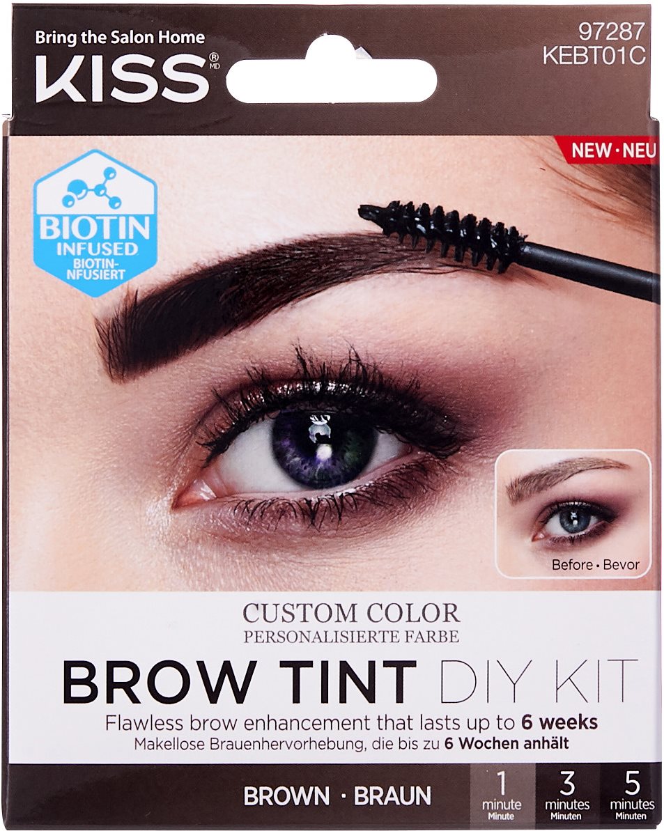 KISS Brow Tint Kit - Brown