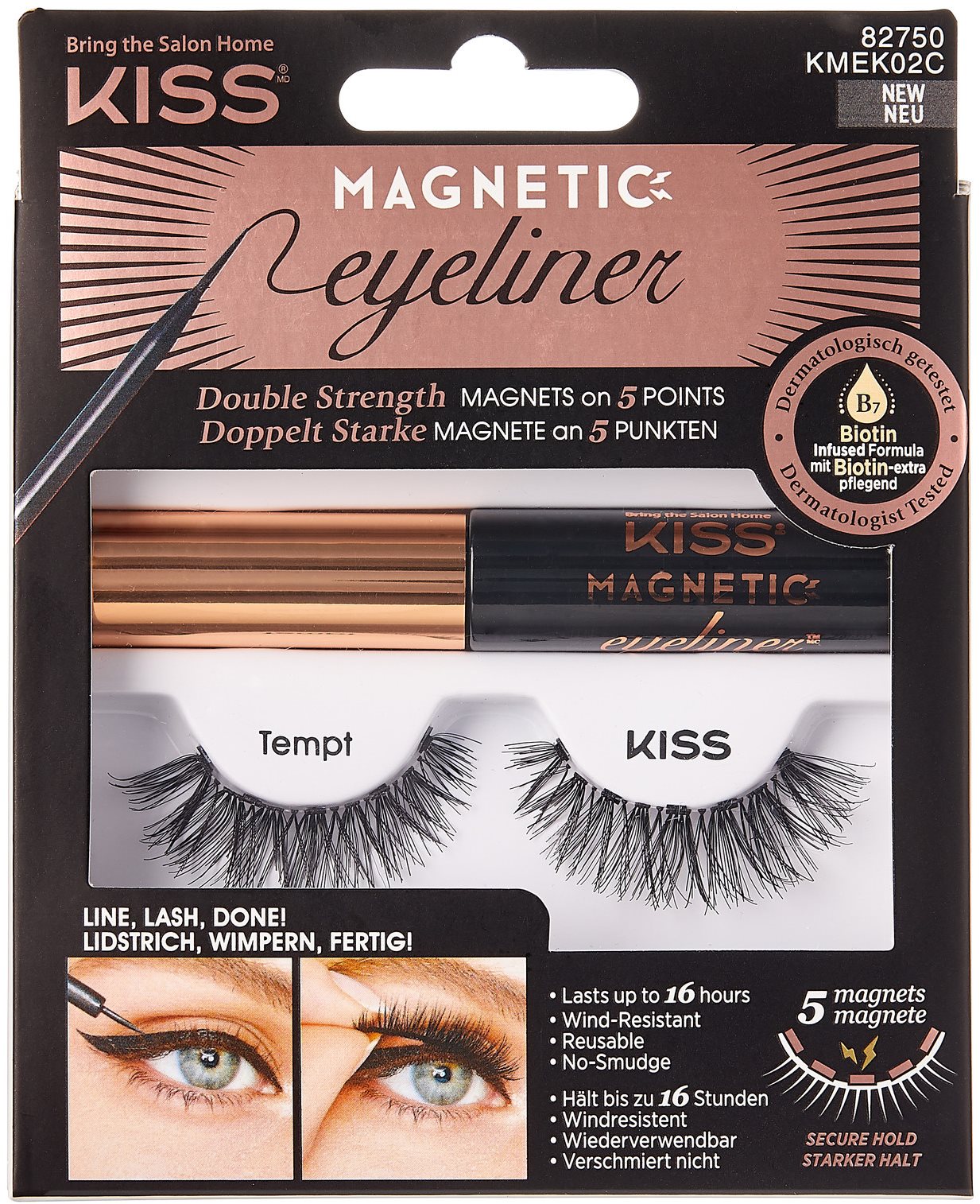 KISS Magnetic Eyeliner Kit - 02