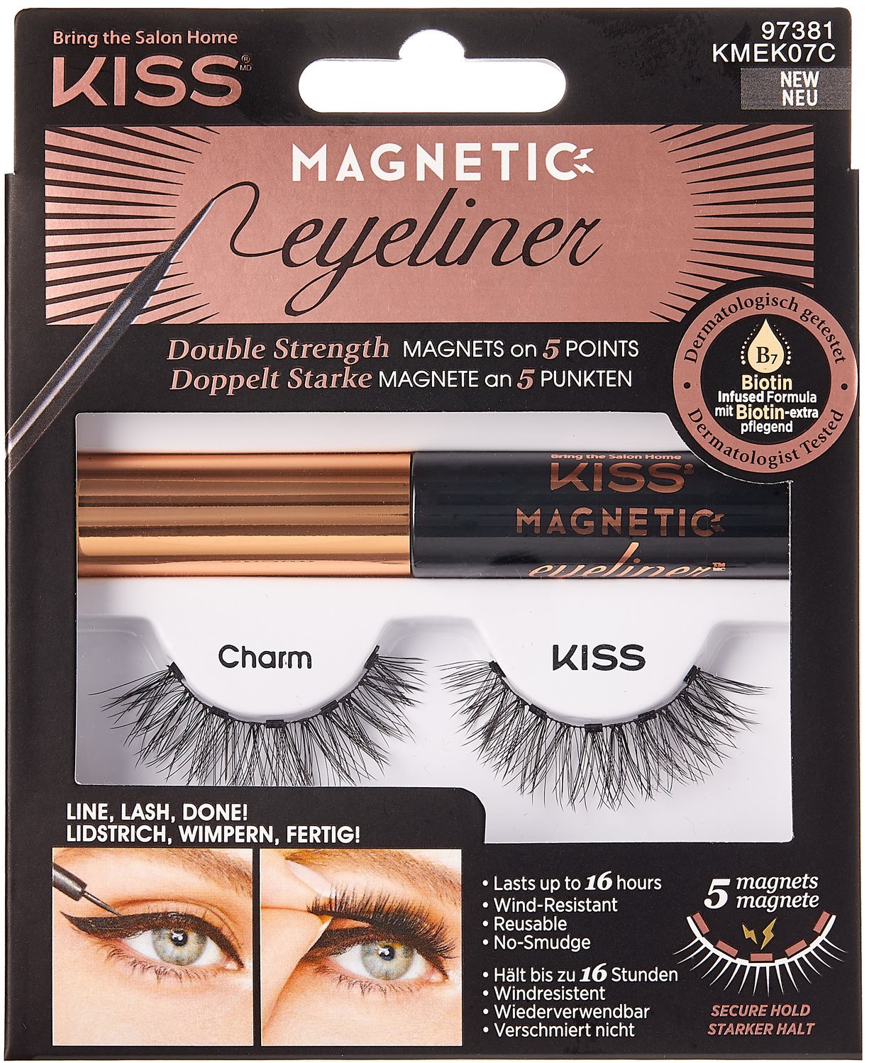 KISS Magnetic Eyeliner Kit - 07