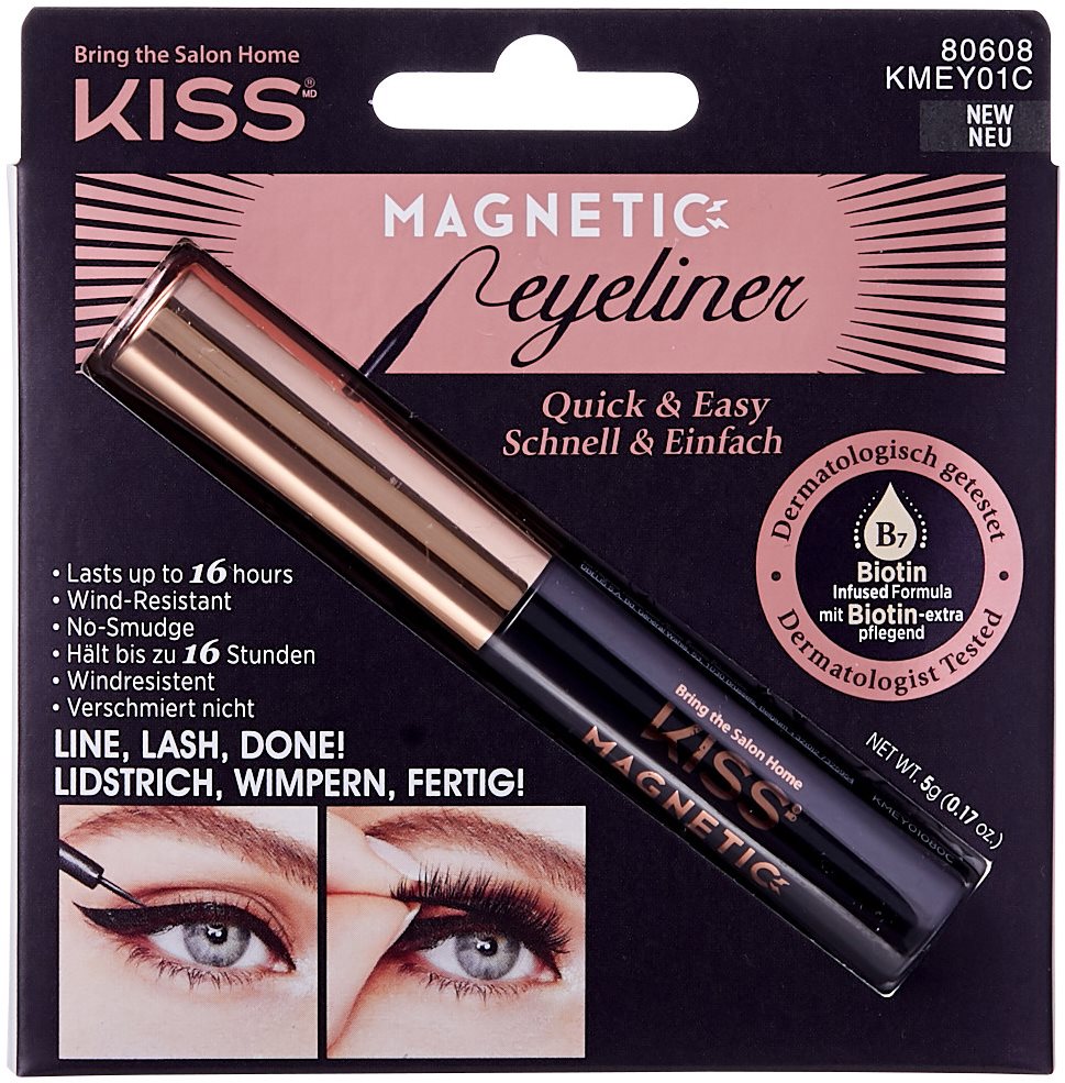 Applikátor KISS Magnetic Eyeliner - 01