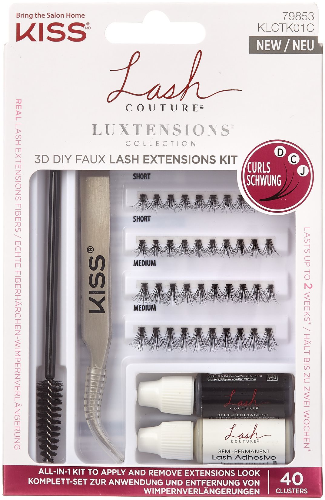 KISS Lash Couture LuXtension - Cluster Kit