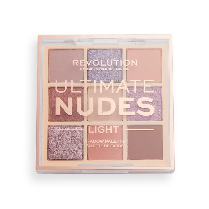 Revolution Szemhéjfesték paletta Ultimate Nudes Light 9 x 0,9 g