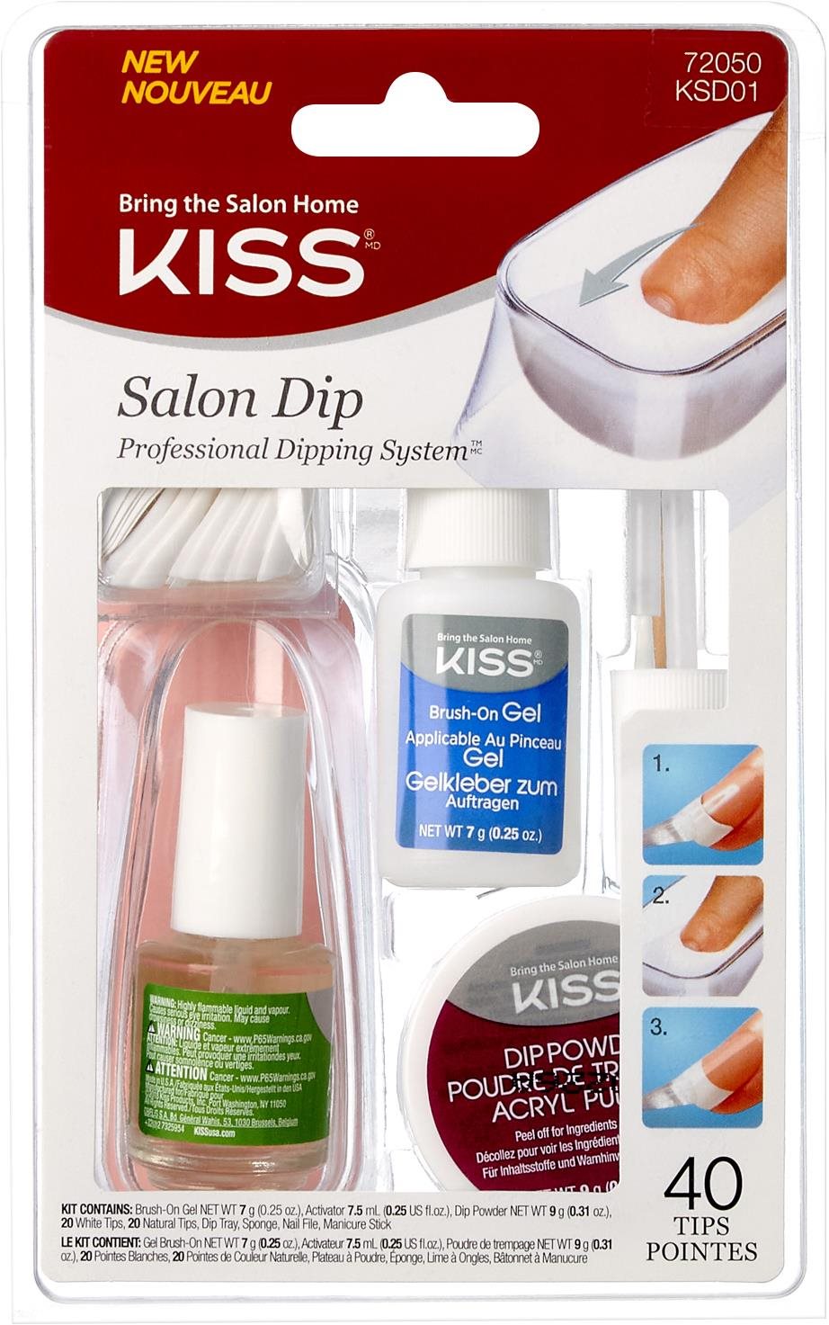 KISS Készlet műkörömhöz Salon Dip