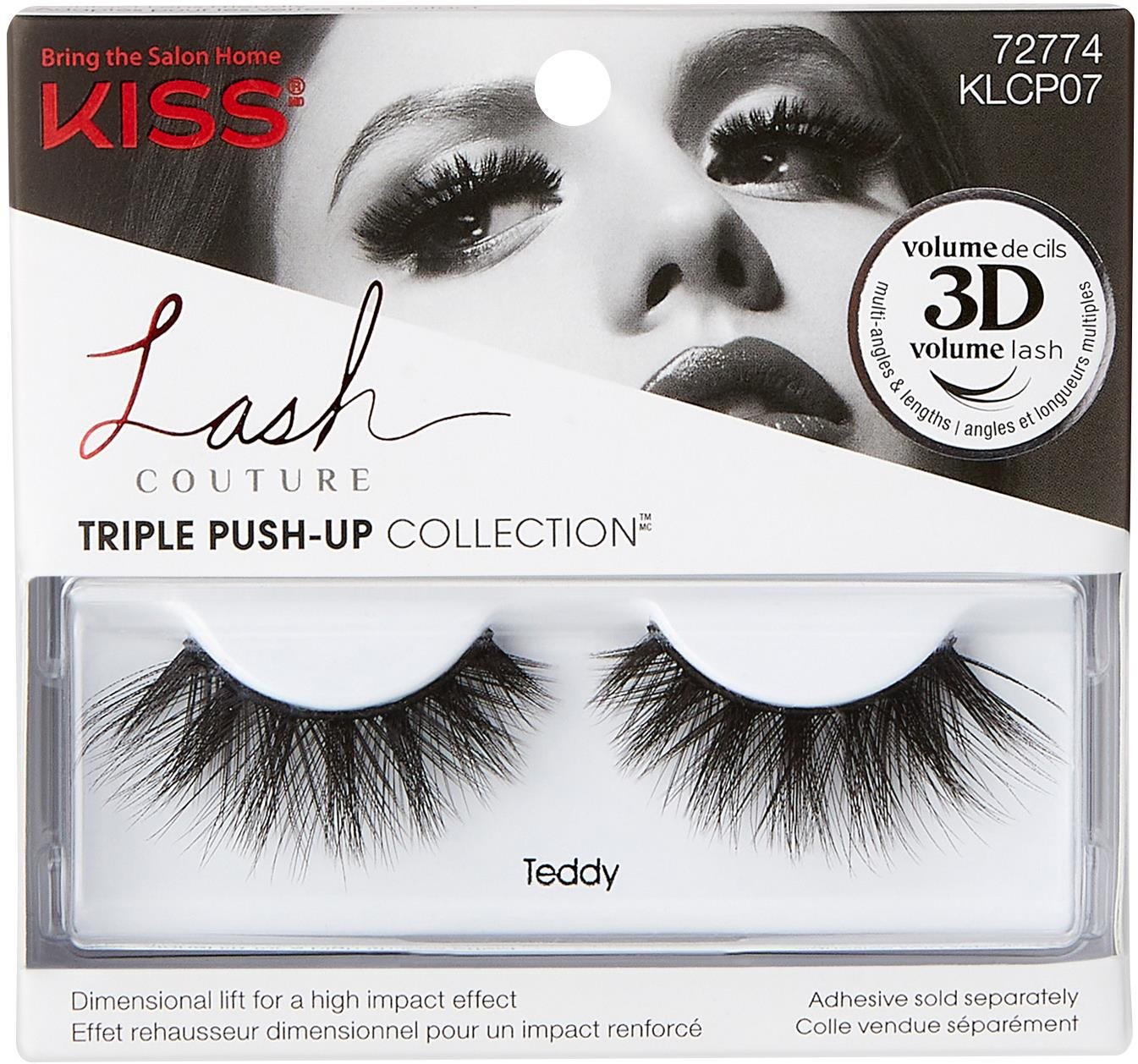 KISS LC Triple Push-Up - Teddy