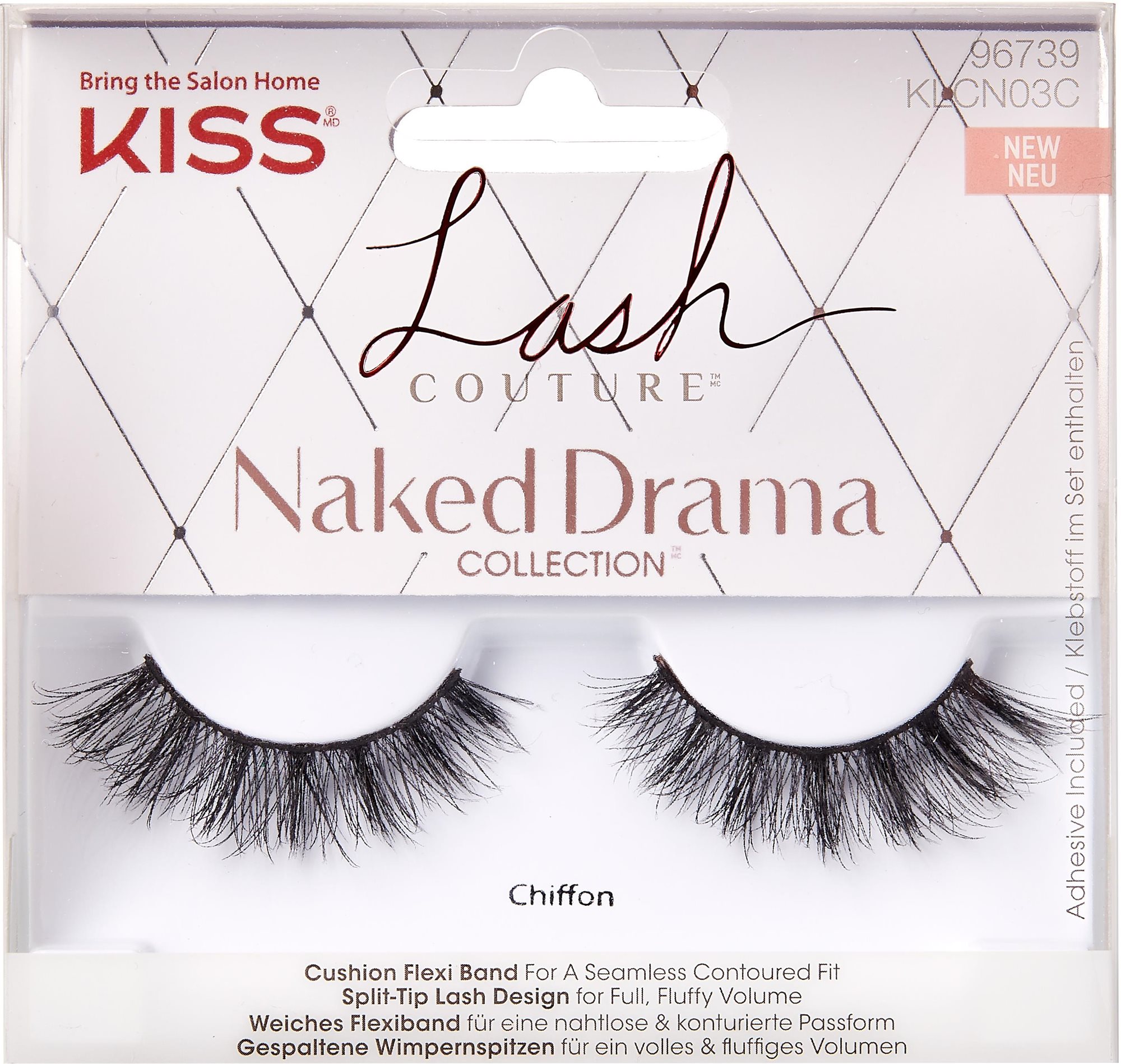 KISS Lash Couture Naked Drama - Chiffon