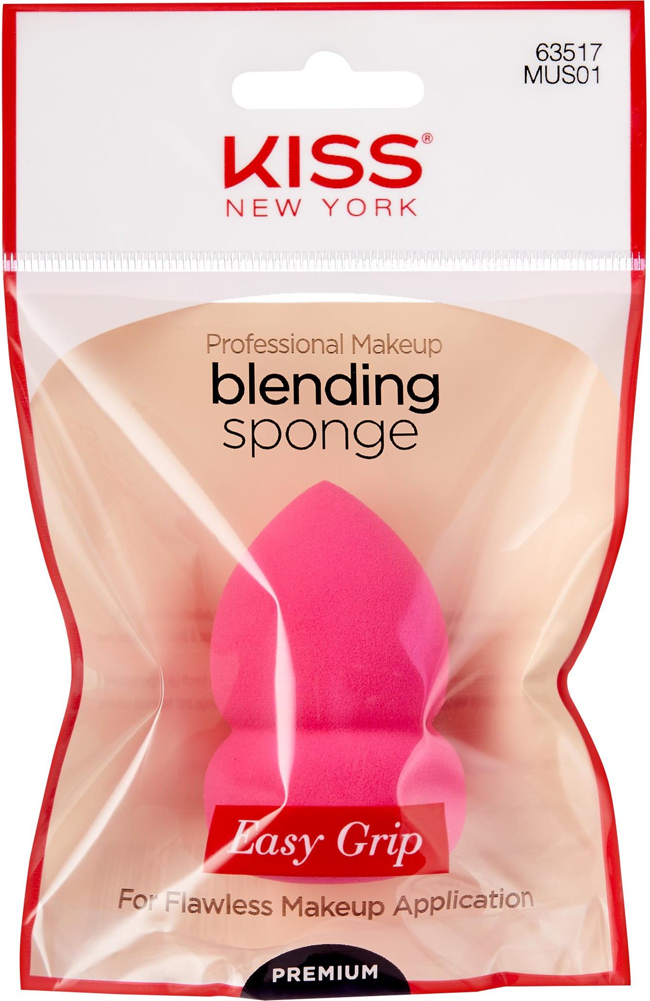 Sminkszivacs KISS Blending Infused make-up sponge