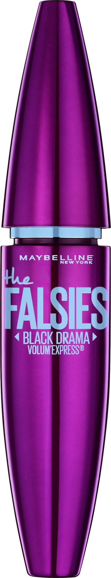 MAYBELLINE New York The Falsies Volum' Express Black Drama Szempillaspirál, 8,2 ml