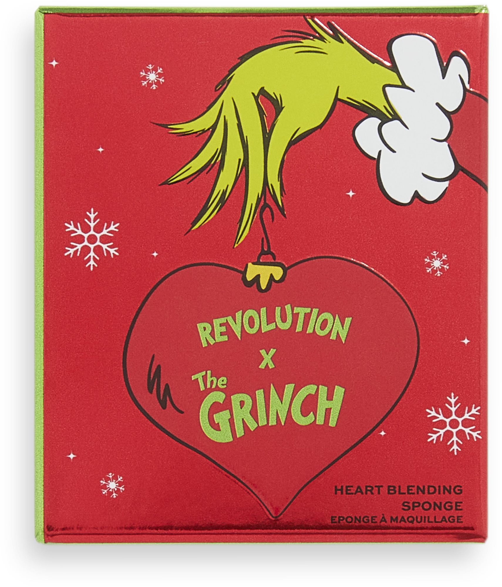 REVOLUTION The Grinch X Revolution Whoville Heart Beauty Sponge