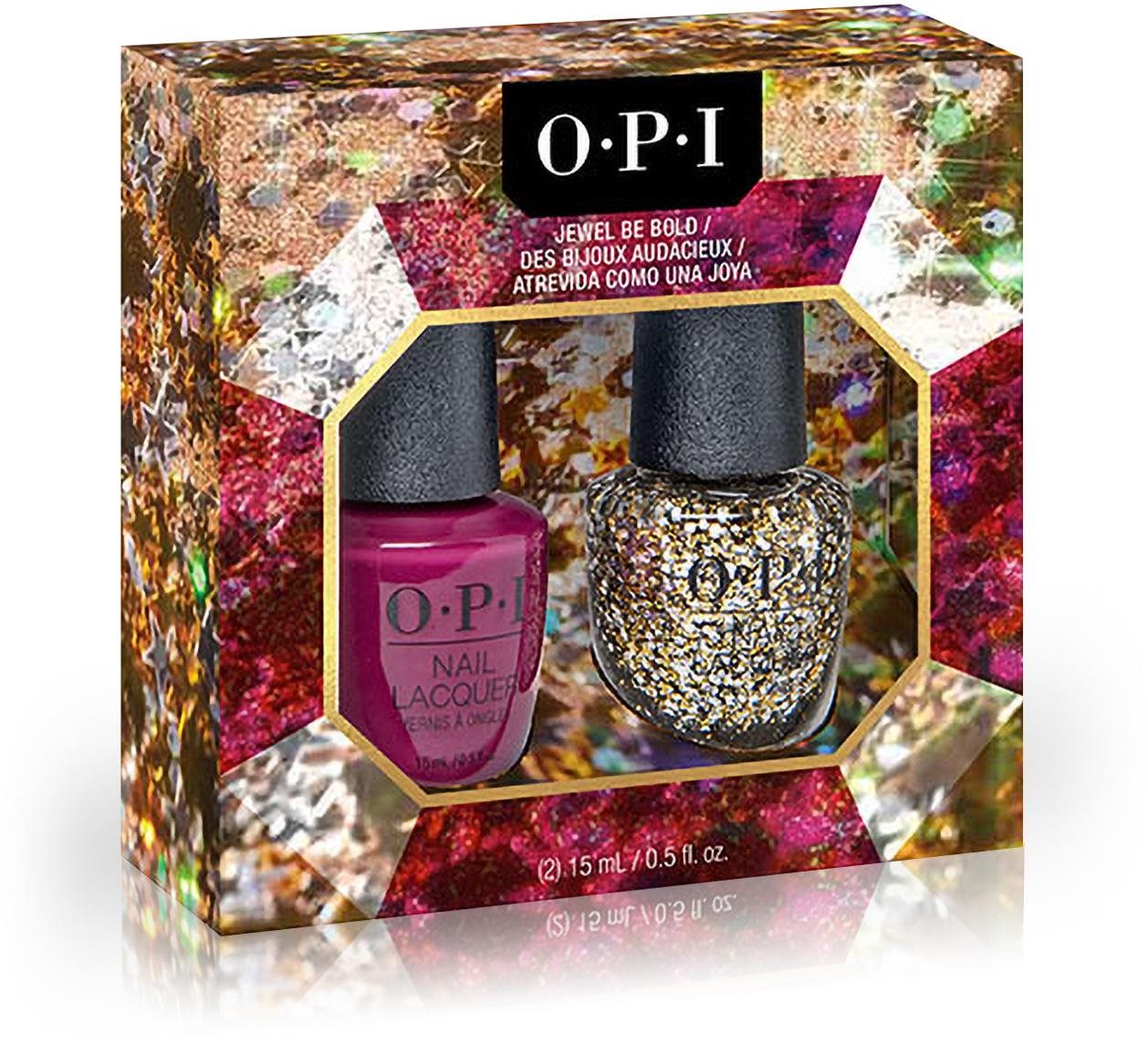 OPI Nail Lacquer Jewel Be Bold Duo '22 2 × 15 ml