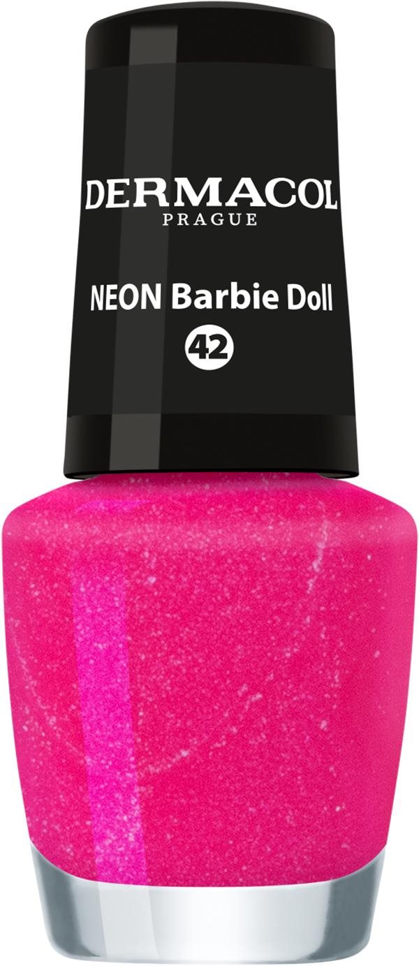 DERMACOL Neon Barbie Doll Körömlakk No. 42 5 ml
