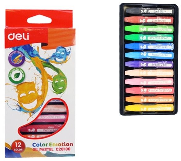 Deli Color Emotion olaj 12 szín