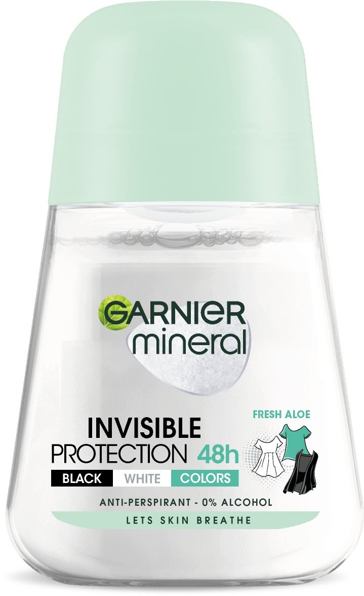 Izzadásgátló GARNIER Mineral Invisible Fresh 48H Roll-On Antiperspirant 50 ml
