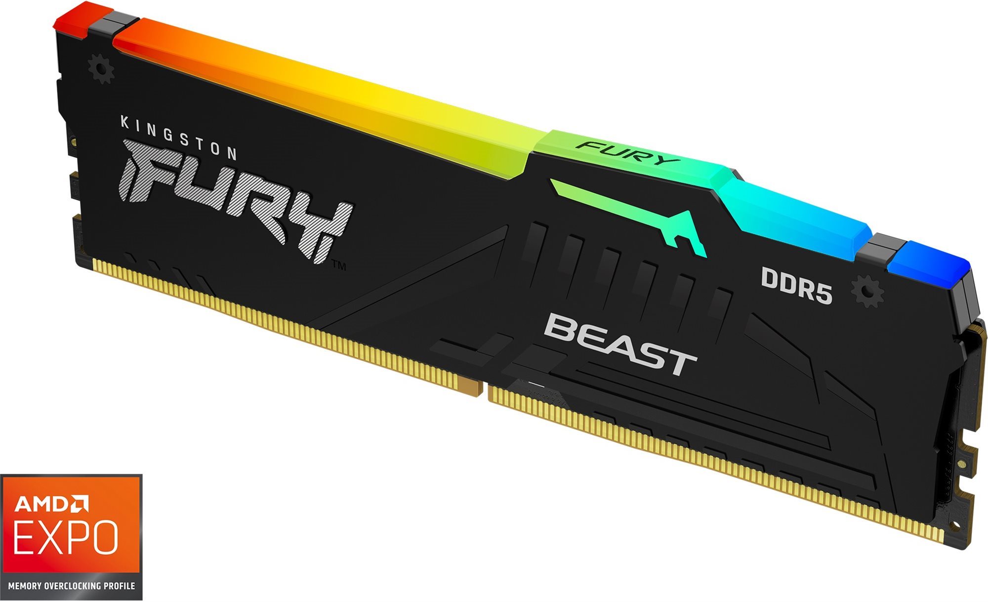 Kingston FURY 16GB DDR5 5200MHz CL36 Beast Black RGB EXPO