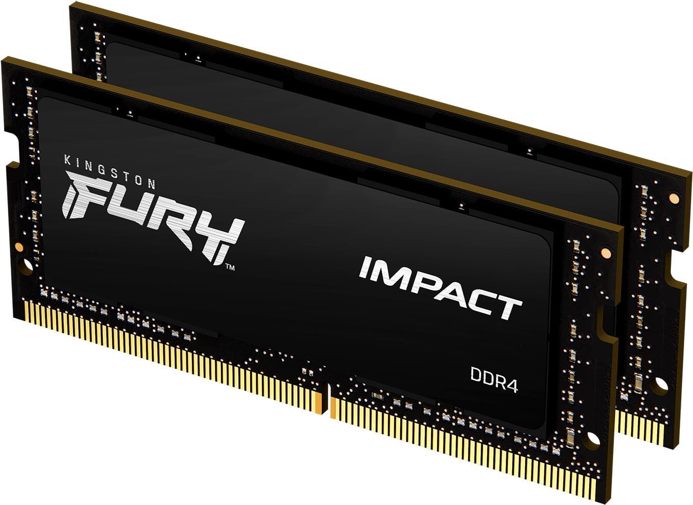 Kingston FURY SO-DIMM 16GB KIT DDR4 3200MHz CL20 Impact