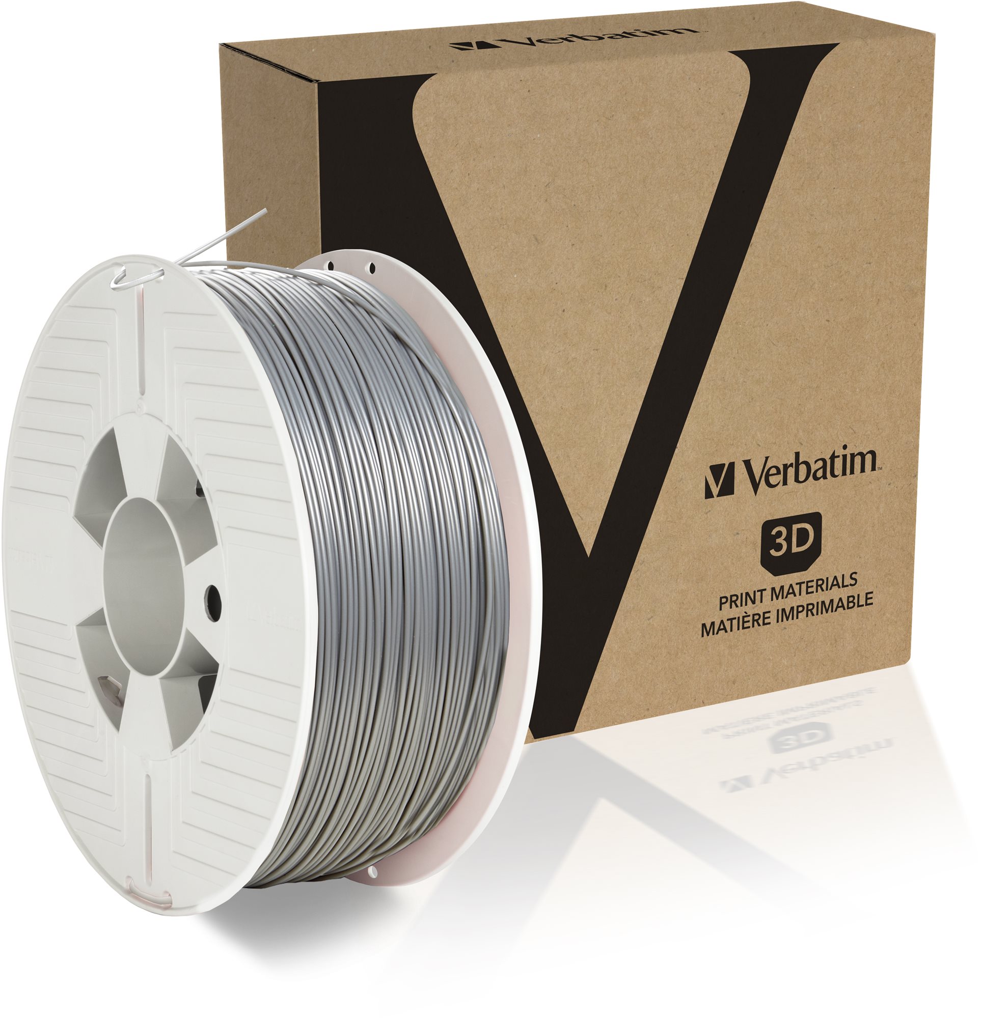 Verbatim PLA 1,75 mm 1 kg ezüst