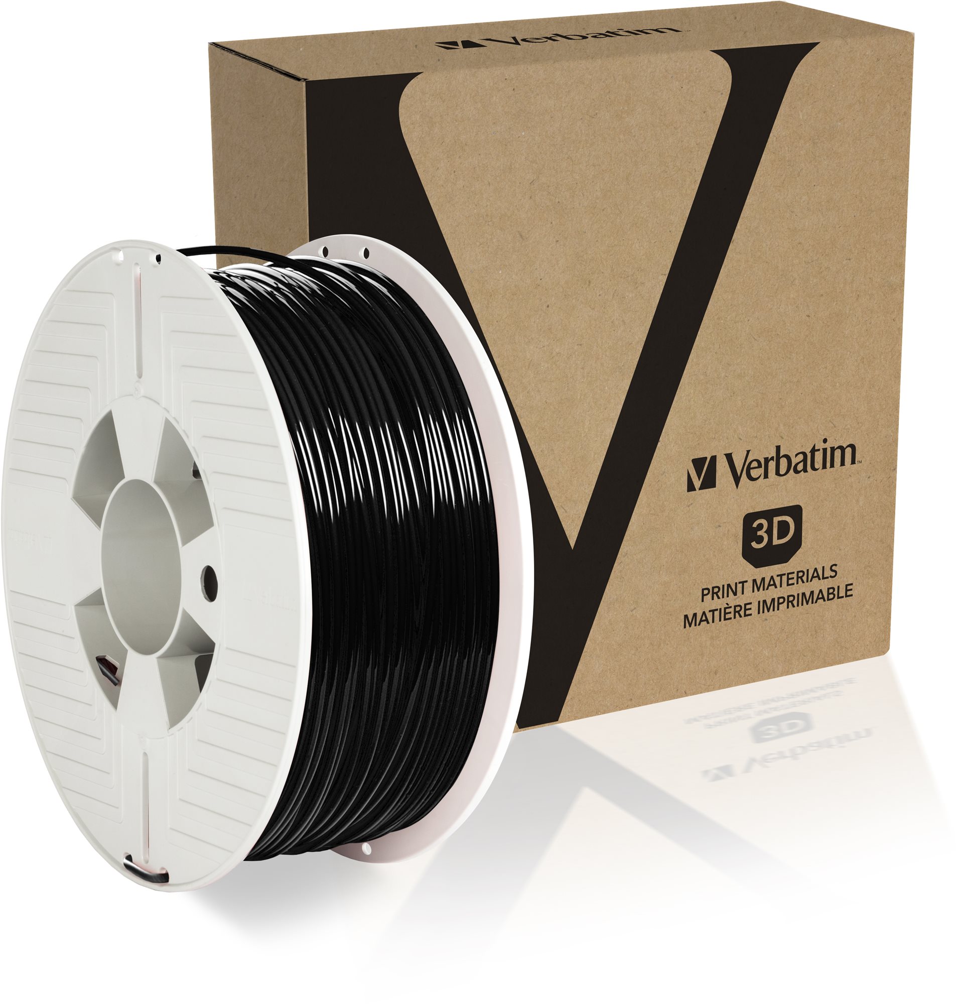 Verbatim PLA 2,85 mm-es 3D nyomtató szál, fekete, 1 kg