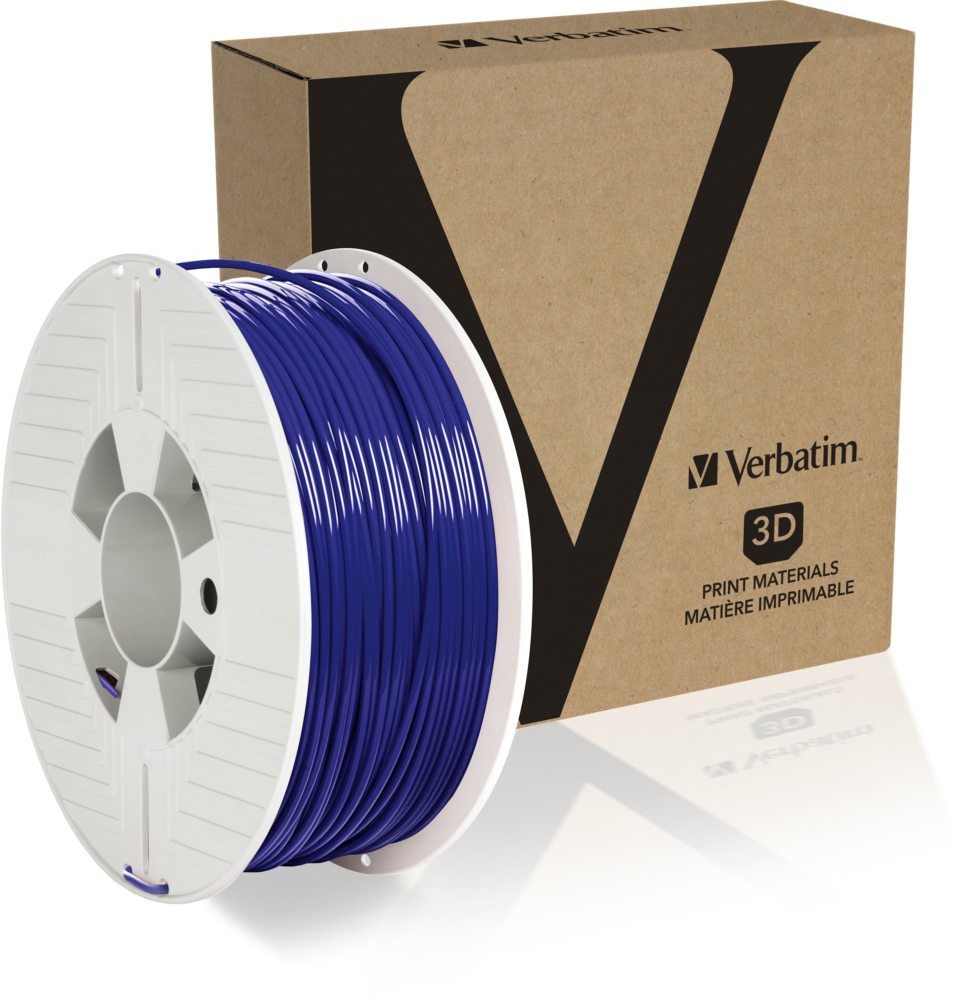 Verbatim PLA 2,85 mm-es 3D nyomtató szál, kék, 1 kg