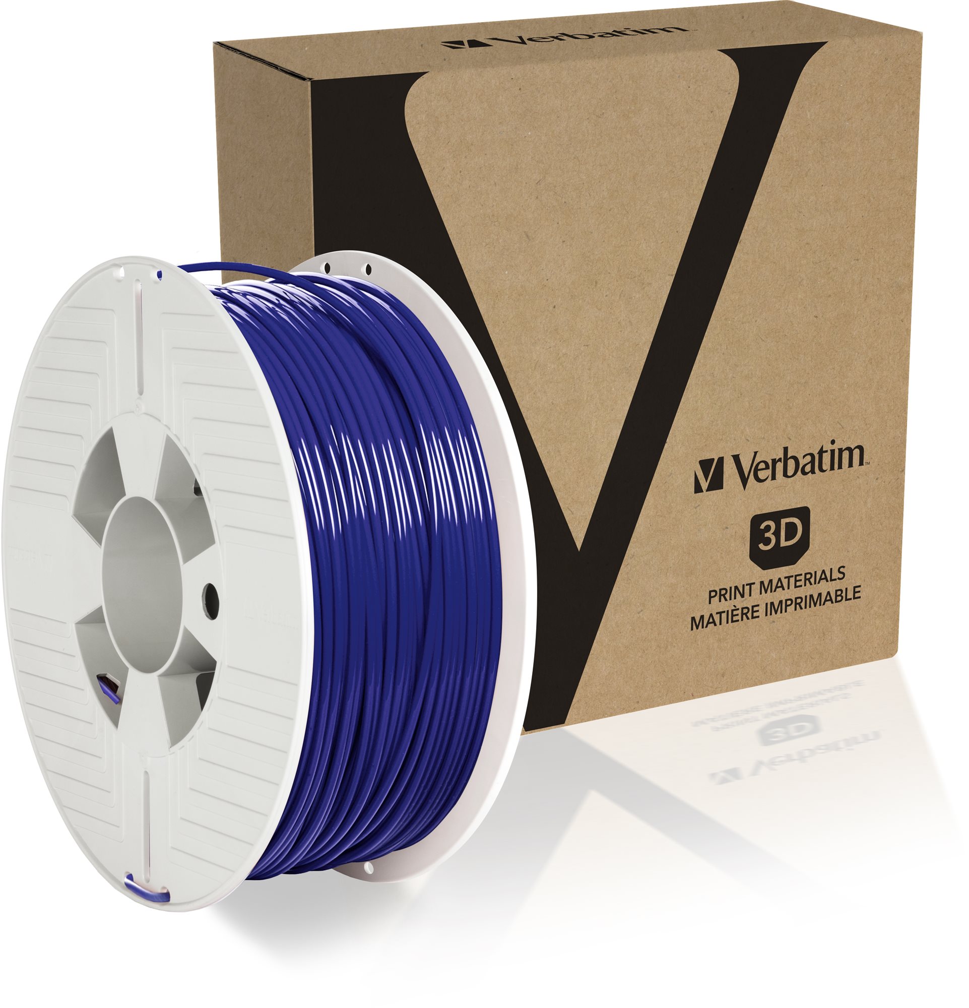 Verbatim PLA  2,85 mm-es 3D nyomtató szál, kék, 1 kg