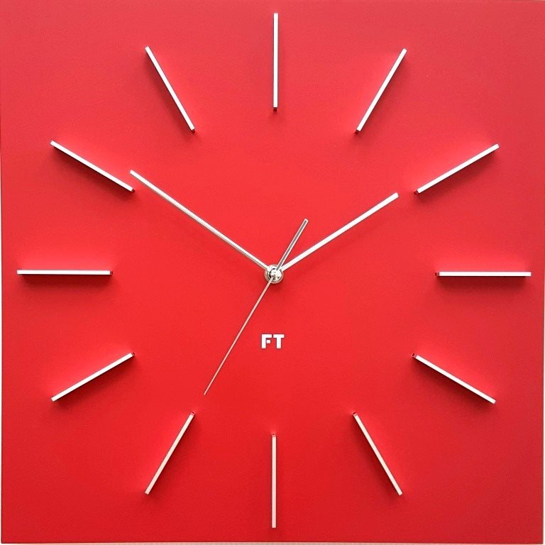 FUTURE TIME FT1010RD Square Red vörös színű