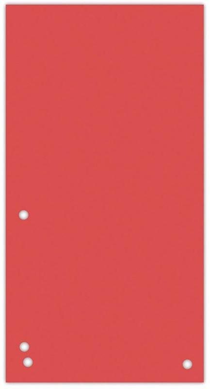 DONAU piros, papír, 1/3 A4, 235 x 105 mm - 100 db-os kiszerelés