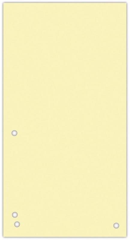 DONAU sárga, papír, 1/3 A4, 235 x 105 mm - 100 darabos csomagban