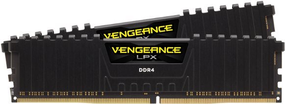 RAM memória Corsair 16GB KIT DDR4 3200MHz CL16 Vengeance LPX - fekete